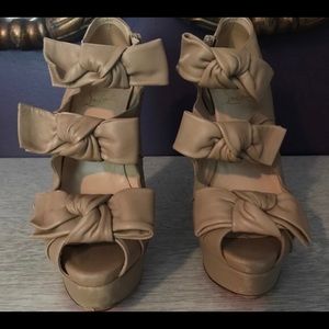 Authentic red bottoms (madame butterflies)